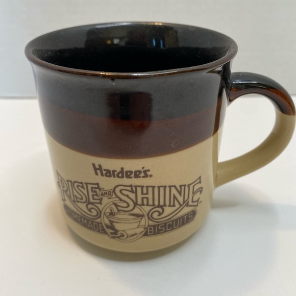 Hardees Dining Hardees Vintage Coffee Cup Mug 989 Rise And Shine